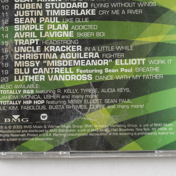Totally Hits 2003 Various Artists CD 2003 BMG Heritage