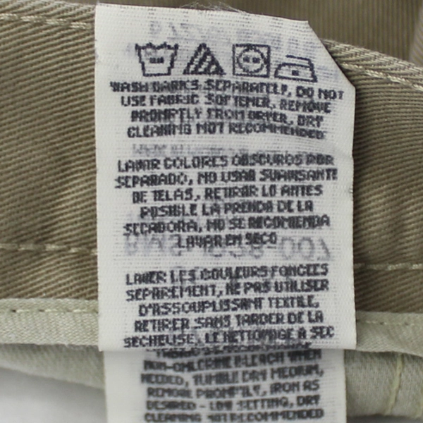 Wrangler Men's Ultimate Khakis Wrinkle Resistant Size 36x32 100% Cotton