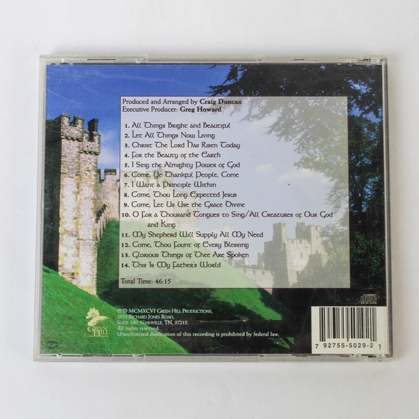 Green Hill Instrumental Classic Old English Hymns CD by Craig Duncan 1996