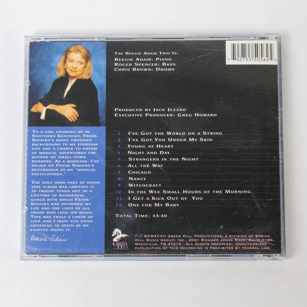 Green Hill Instrumental The Frank Sinatra Collection CD 1997