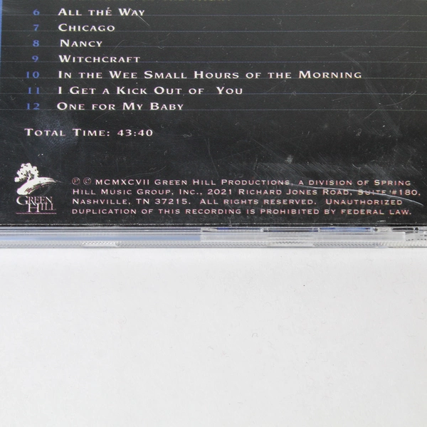 Green Hill Instrumental The Frank Sinatra Collection CD 1997