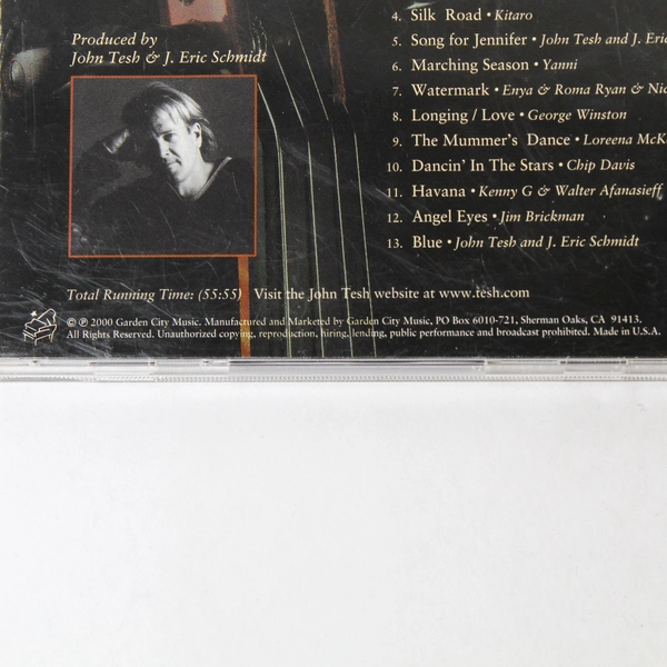 The John Tesh Project Pure Orchestra CD 2000 Garden City Music
