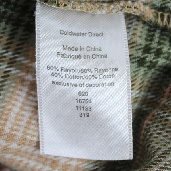 Coldwater Creek Unisex Green Flower Embroidery Button Up & Belted Dress Size M