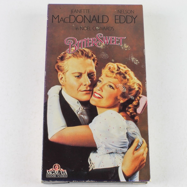 Bitter Sweet VHS 1989 Jeanette MacDonald and Nelson Eddy MGM