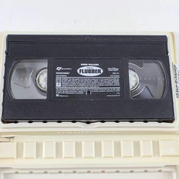 Disney's Flubber VHS 1998 Clamshell Robin Williams