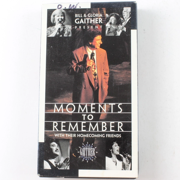 Moments to Remember Video Bill & Gloria Gaither VHS 1996 Chordant Music Group