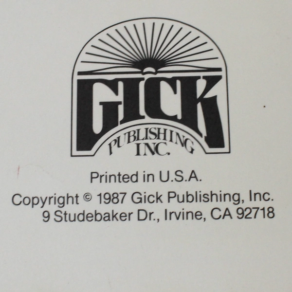 Vintage Gick Publishing No Sweat Book 1987 Designing Painting Shirts GP 497