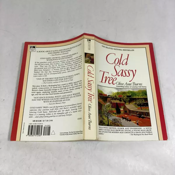 Cold Sassy Tree by Olive Ann Burns 1986 Delta Paperback Good Condition
