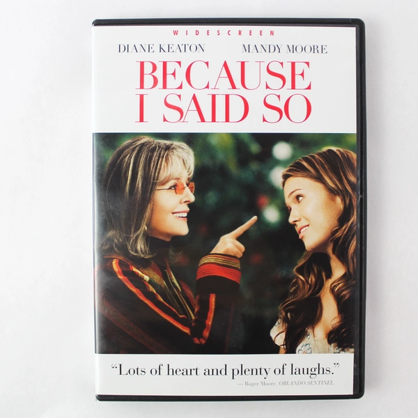 Because I Said So Widescreen Edition 2007 DVD Diane Keaton Mandy Moore