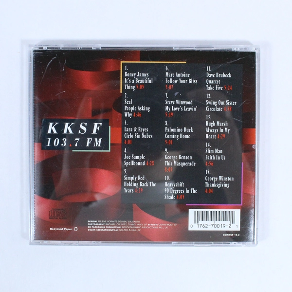KKSF 103.7FM Sampler for Aids Relief 6 CD Music Boney James Seal Lara & Reyes
