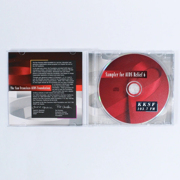 KKSF 103.7FM Sampler for Aids Relief 6 CD Music Boney James Seal Lara & Reyes