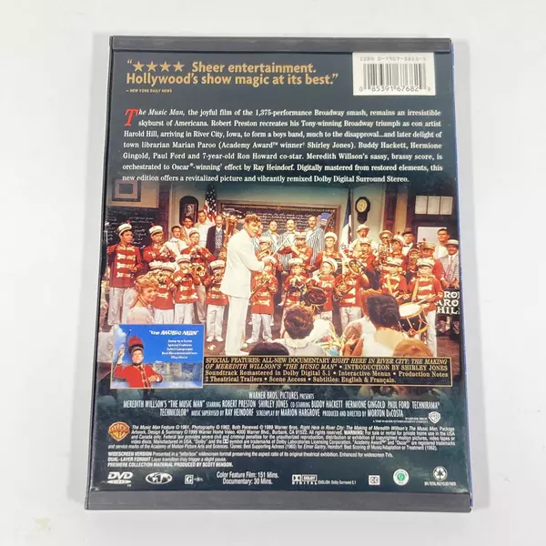 The Music Man DVD 1999 Warner Bros Special Edition Pre-Owned