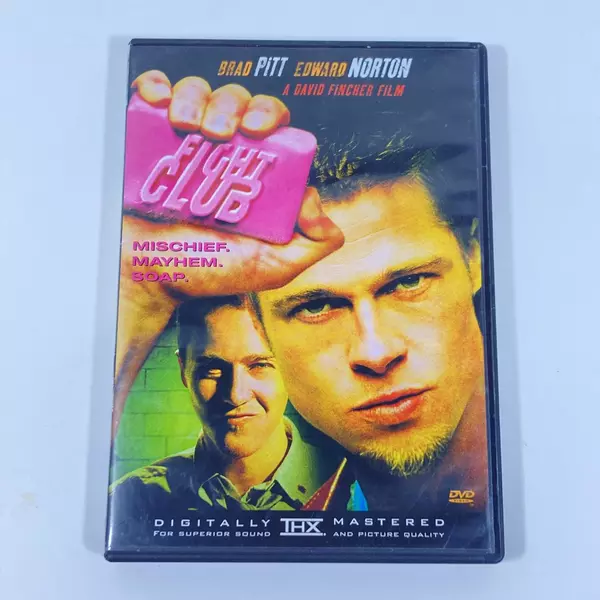 Fight Club DVD 2002 20th Century Fox Brad Pitt Edward Norton Pre-Owned