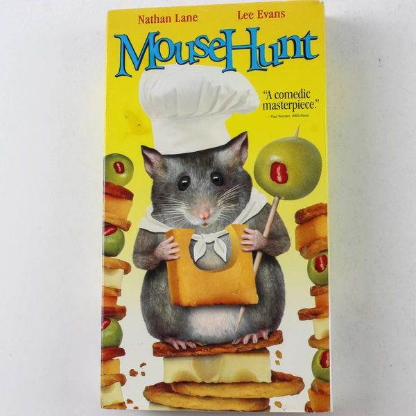 Mouse Hunt VHS 1998 Dreamworks Nathan Lane and Lee Evans