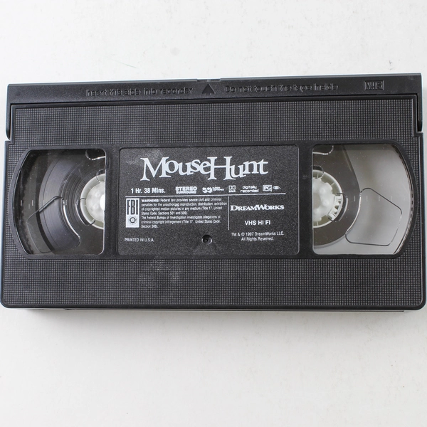Mouse Hunt VHS 1998 Dreamworks Nathan Lane and Lee Evans