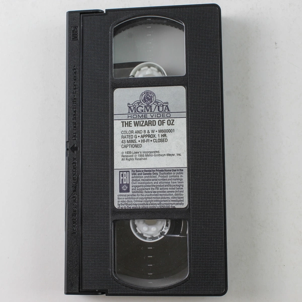 The Wizard of Oz VHS 1995 Judy Garland Jack Haley Bert Lahr
