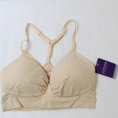 Yummie Intimates T-Back Nude Cami Bra Removable Pads New With Tags Size M/L