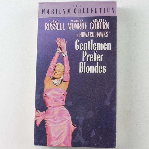 Gentlemen Prefer Blondes VHS 1998 Marilyn Monroe and Jane Russell