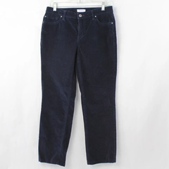 Great Northwest Indigio Women's Blue Corduroy Blue Mid Rise Skinny Jeans Sz 6