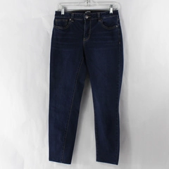 Buffalo David Bitton Women's Blue Jeans Skinny Mid Rise Super Soft Size 6