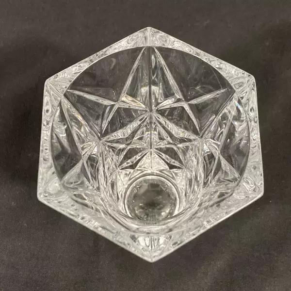 Cristal D'Arques Durand Sully Crystal Bud Vase 5" Elegant Wedding Decor