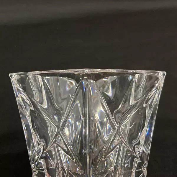 Cristal D'Arques Durand Sully Crystal Bud Vase 5" Elegant Wedding Decor