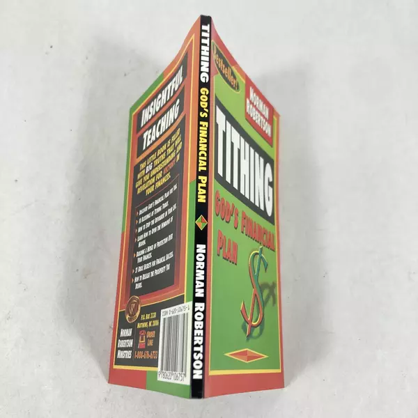Tithing God's Financial Plan by Norman Robertson 1994 Paperback Good Condition