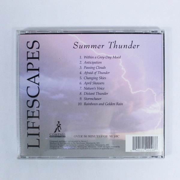 Lifescapes Summer Thunder 1997 CD Nature and Music for Meditation and Wellness