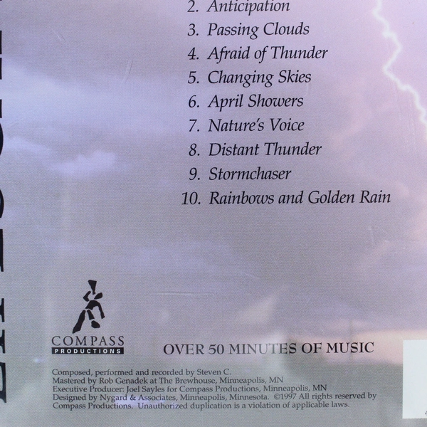 Lifescapes Summer Thunder 1997 CD Nature and Music for Meditation and Wellness