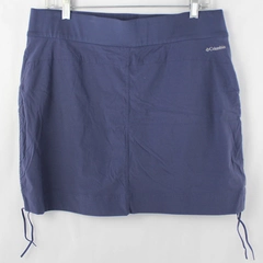 Columbia Women's Blue Nylon/Spandex Athletic Performance Cinch Skort Size L/G