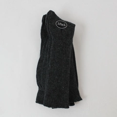 Men's Charcoal Gray Socks 3 Pairs New with Tags Clothing Accessories