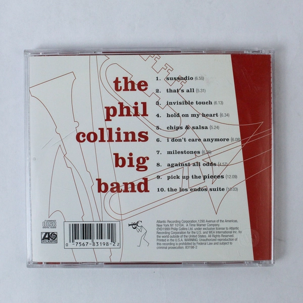 A Hot Night In Paris Phil Collins Big Band CD 1999 Atlantic Pre-owned