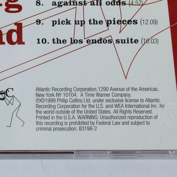 A Hot Night In Paris Phil Collins Big Band CD 1999 Atlantic Pre-owned
