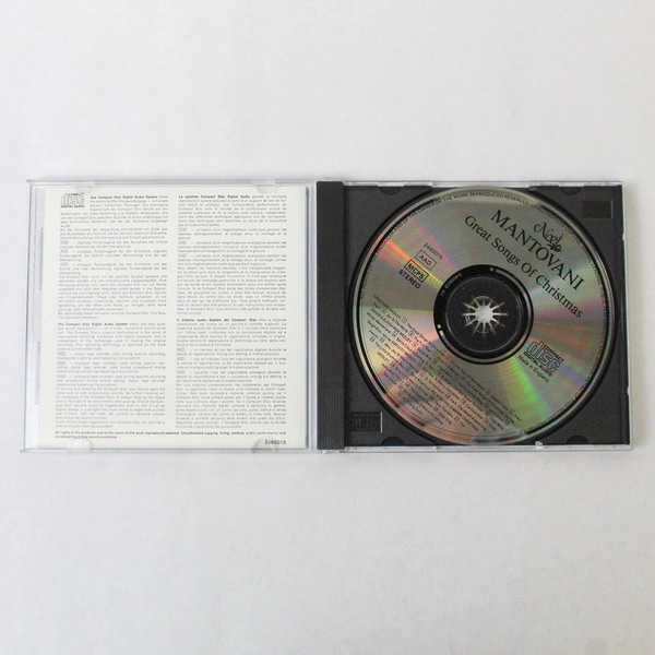 Mantovani Great Songs of Christmas CD 1982 Compilation