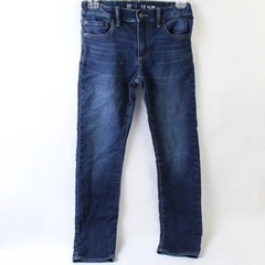 Gap Kids Dark Wash Blue Jeans Adjustable Waistband Straps Size 12 Slim