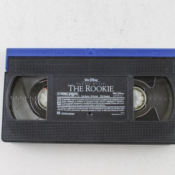 The Rookie VHS 2002 Dennis Quaid Walt Disney Baseball Family