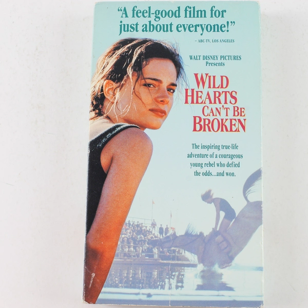 Wild Hearts Can't Be Broken VHS 1998 Horse Diving Performance Walt Disney
