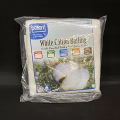 Pelon White Cotton Batting 34 x 45 Inch NIP