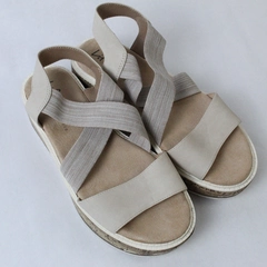 Life Stride Velocity 2.0 Clementine Sandal Women's Size 8.5W Taupe Beige Straps