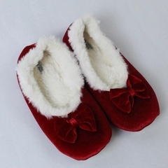 Vintage Cushion Walk By Avon Slippers Women's Size L 9-10 Red Soft Comfort