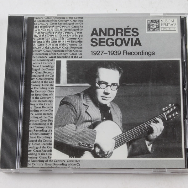 Andres Segovia 1927-1939 Recordings CD Good Pre-Owned Condition