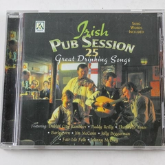 Irish Pub Session 25 CD Great Drinking Songs Dolphin Records Pre-Owned