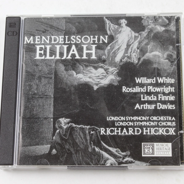 Mendelssohn Elijah Op 70 CD 1997 Richard Hickox London Symphony Orchestra