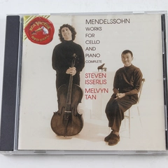 Mendelssohn Cello & Piano Works CD Steven Isserlis Melvyn Tan 1994