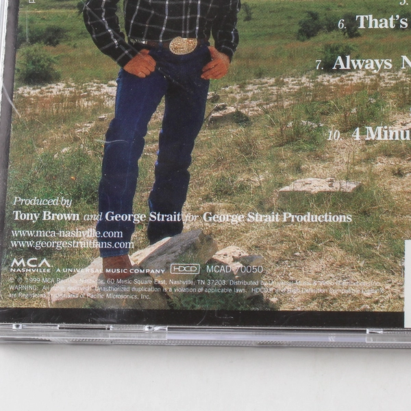 George Strait Always Never the Same CD 1999 MCA Nashville Good Condition