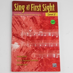 Sing At First Sight Level 2 Choral Sight Singing Book Alfred 2007 PB