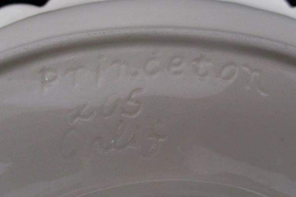 Vintage California Pottery Princeton #205 Lettuce Green Leaf Replacement Tray