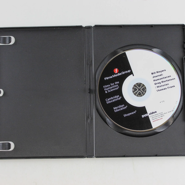 Bill Moyers Journal DVD Greg Mortenson & Thomas Frank Good Condition