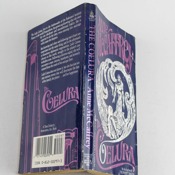 The Coelura by Anne McCaffrey 1987 Tor Paperback Sci-Fi Book Good Condition