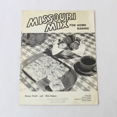 Missouri Mix for Home Baking by Georgia Amick Vintage Recipe Paper Pamphlet
